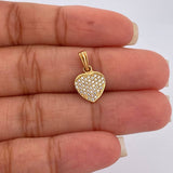 Dije Corazon 1.15gr / 1.8cm-Oro Amarillo 18K &