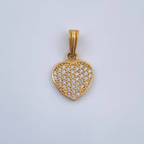 Dije Corazon 1.15gr / 1.8cm-Oro Amarillo 18K &