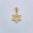 Dije Estrella De David 1.1gr / 2.3cm-Oro Amarillo 18K &