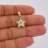 Dije Estrella 1.3gr / 2.2cm-Oro Amarillo 18K &