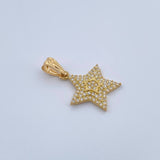 Dije Estrella 1.3gr / 2.2cm-Oro Amarillo 18K &