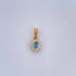 Dije Halo 1.2gr / 1.6cm-Oro Amarillo 18K &
