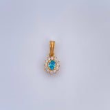 Dije Halo 1.2gr / 1.6cm-Oro Amarillo 18K &
