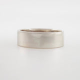 Anillo Argolla liso 8.75g / T9 3/4 Oro Blanco 18K