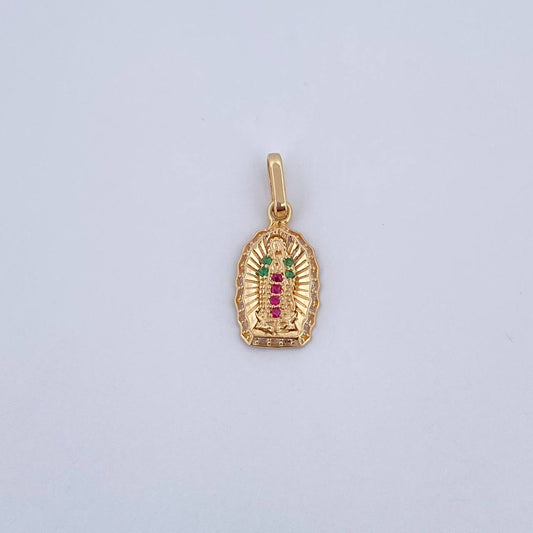 Dije Virgen De Guadalupe 1.25gr / 2cm / Oro Amarillo 18K %