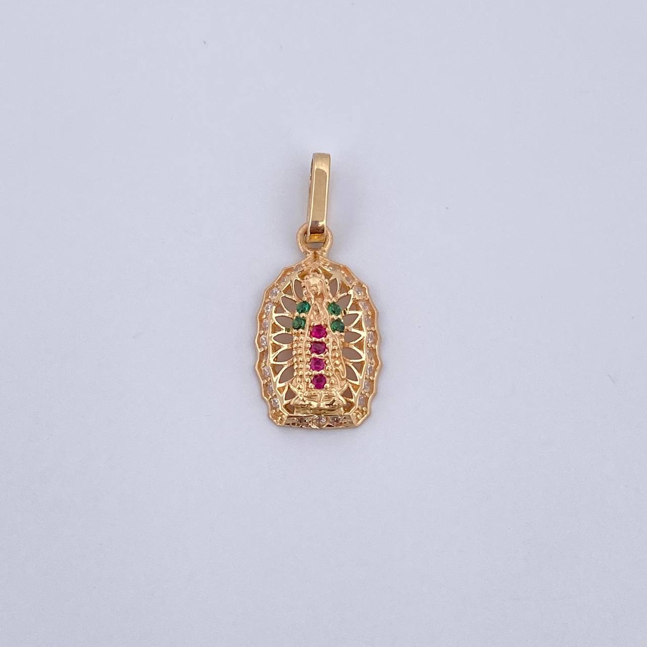 Dije Virgen De Guadalupe 1.35gr / 2cm / Oro Amarillo 18K %