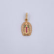 Dije Virgen De Guadalupe 1.3 g / 1.2 cm Oro Amarillo 18K