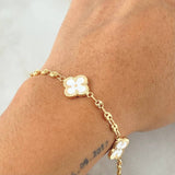 Pulso GC Trebol 5.5gr / 19cm / Oro 18K -