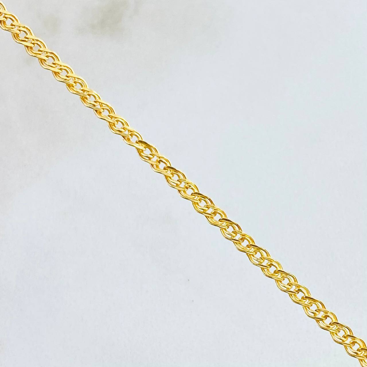 Cadena Garibaldi 3.3gr / 60cm / Oro Amarillo +3 18K