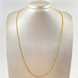 Cadena Garibaldi 3.3gr / 60cm / Oro Amarillo +3 18K