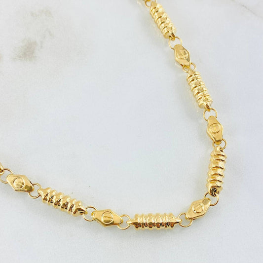 Cadena Rustica 20gr / 70cm / Oro Amarillo 18K