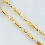 Cadena Rustica 17.1gr / 60cm / Oro Amarillo 18K