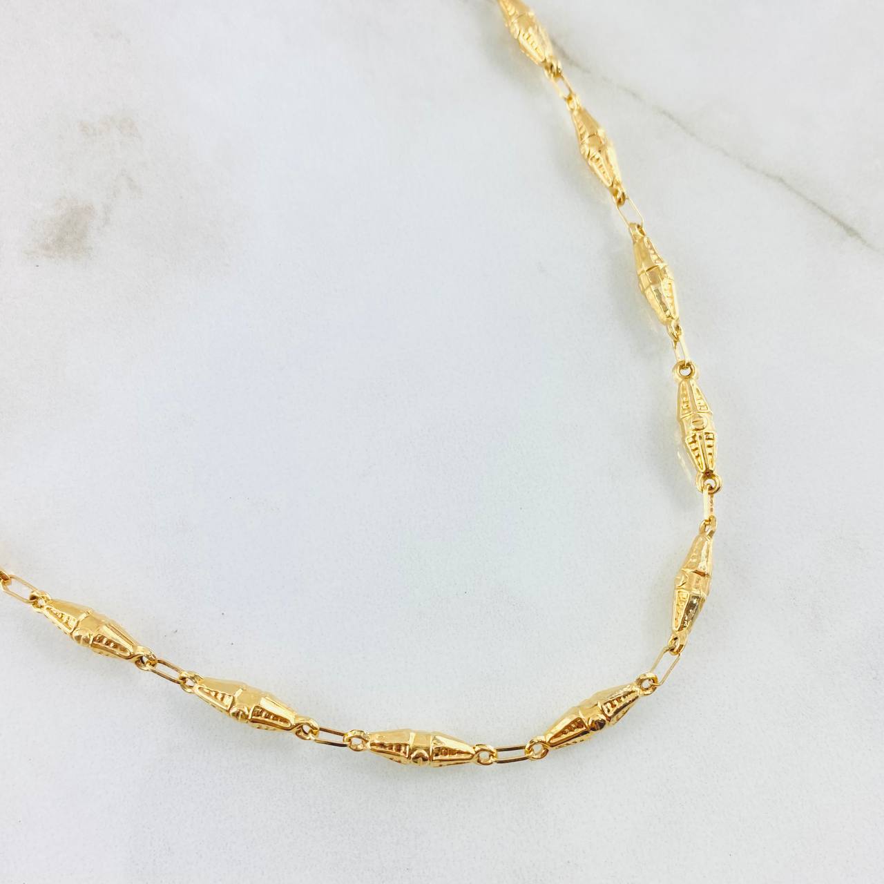 Cadena Rústica 8.4gr / 60cm / Oro Amarillo 18K