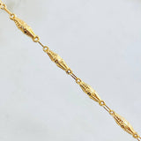 Cadena Rústica 8.4gr / 60cm / Oro Amarillo 18K