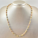 Cadena Rustica 12.05gr / 50cm / Tres Oros 18K *