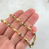Cadena Rustica 15.9gr / 65cm / Oro Amarillo 18K *