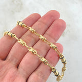 Cadena Rustica 12.65gr / 60cm / Oro Amarillo 18K