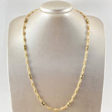 Cadena Rustica 12.65gr / 60cm / Oro Amarillo 18K