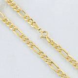 Cadena Figaro 7.85gr / 70cm / Oro Amarillo +1 18K *