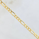 Cadena Figaro 7.85gr / 70cm / Oro Amarillo +1 18K *