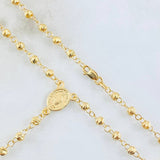 Rosario Virgen Milagrosa 6.95gr / 50cm / Oro Amarillo 18K