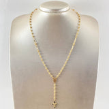Rosario Virgen milagrosa 6.25g / 51.5cm / 3mm Oro Amarillo 18K