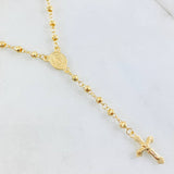 Rosario Virgen Milagrosa 6.4gr / 45cm / Oro Amarillo 18K ©