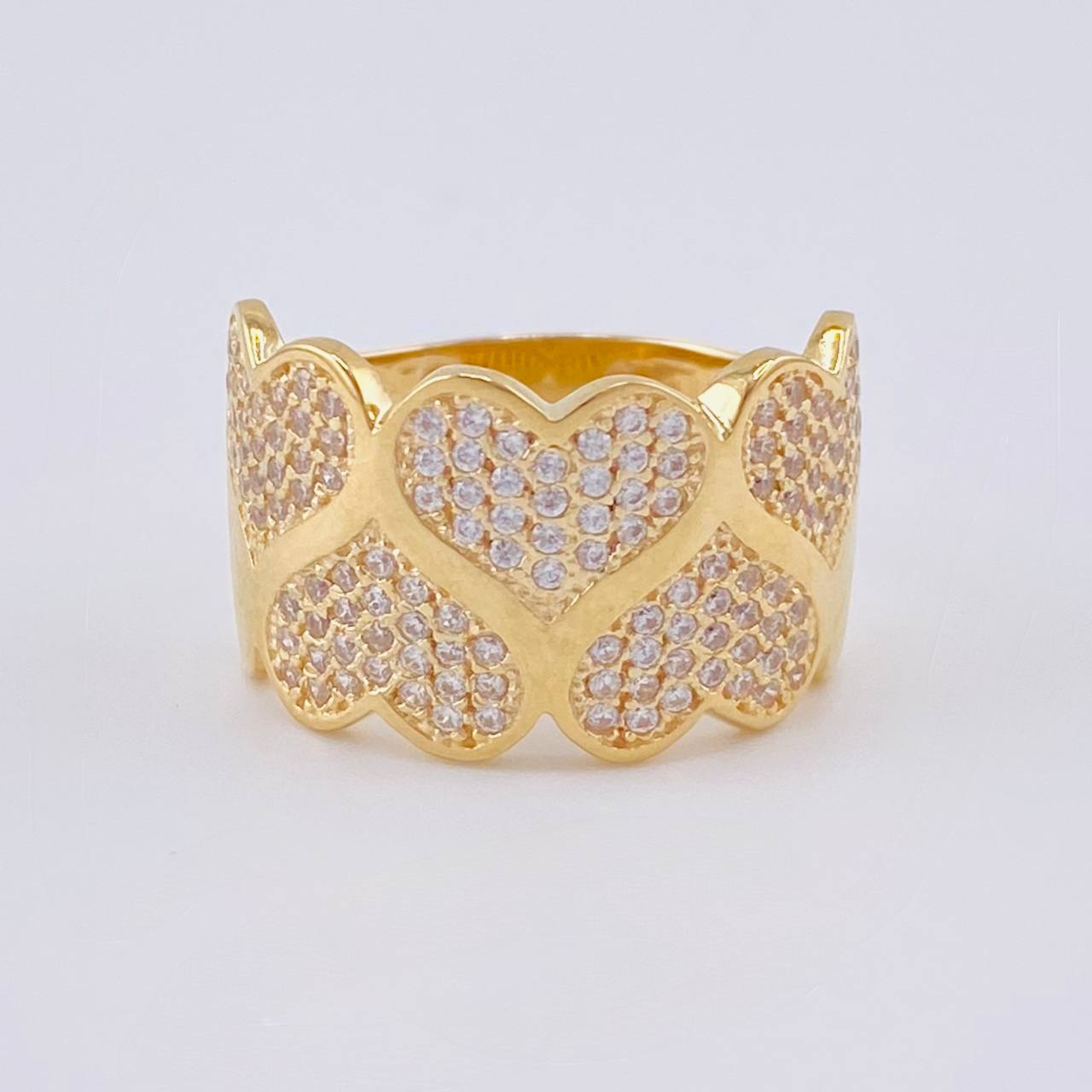 Anillo Rompe Corazones 6.1 g / T7 Oro Amarillo 18K