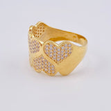 Anillo Rompe Corazones 6.1 g / T7 Oro Amarillo 18K