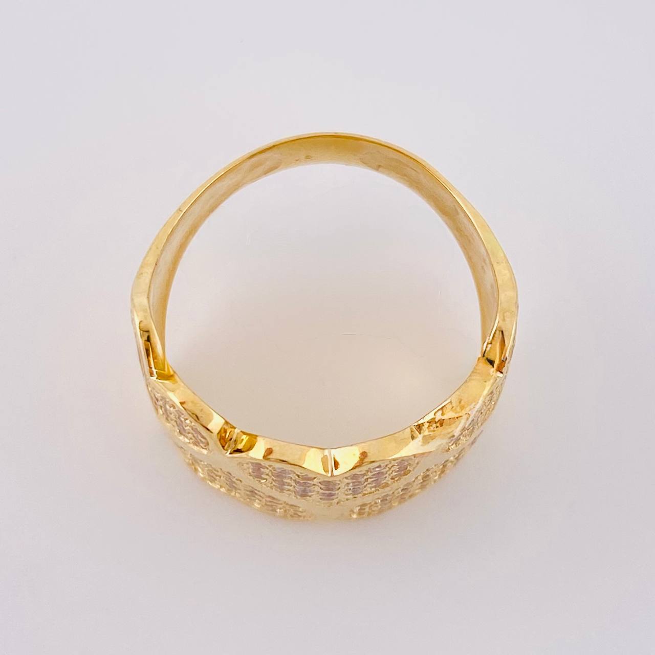 Anillo Rompe Corazones 6.1 g / T7 Oro Amarillo 18K
