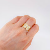 Anillo Rompe Corazones 6.1 g / T7 Oro Amarillo 18K