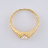 Anillo Solitario Intreccio 2.15 g / T6 3/4 Oro Amarillo 18K