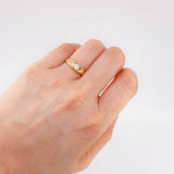 Anillo Solitario Intreccio 2.15 g / T6 3/4 Oro Amarillo 18K