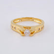 Anillo Solitario Esencia Dorada 3.45 g / T5 3/4 Oro Amarillo 18K