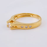 Anillo Solitario Esencia Dorada 3.35 g / T6 1/2 Oro Amarillo 18K