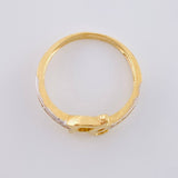 Anillo Fé 2.35 g / T6 1/4 Oro Amarillo 18K