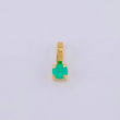 Dije Piedra 9Pts 0.2 g / 0.7 cm Oro Amarillo 18K