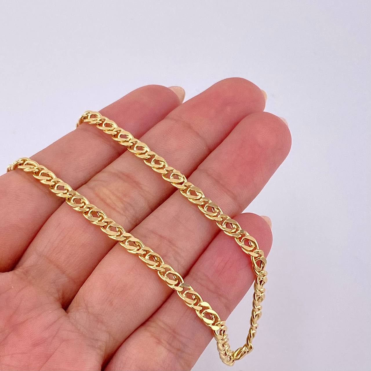 Cadena Garibaldi 8.45 g / 60.5 cm / 3.7 mm Oro Amarillo 18K