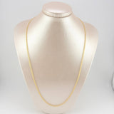 Cadena China 7.15 g / 60.2 cm / 3 mm Oro Amarillo 18K