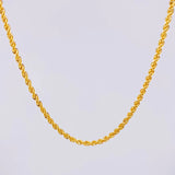 Cadena Lazo 2.55 g / 50.05 cm / 4 mm Oro Amarillo 18K