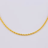Cadena Lazo 3.95g / 60cm / 2.2mm Oro Amarillo 18K