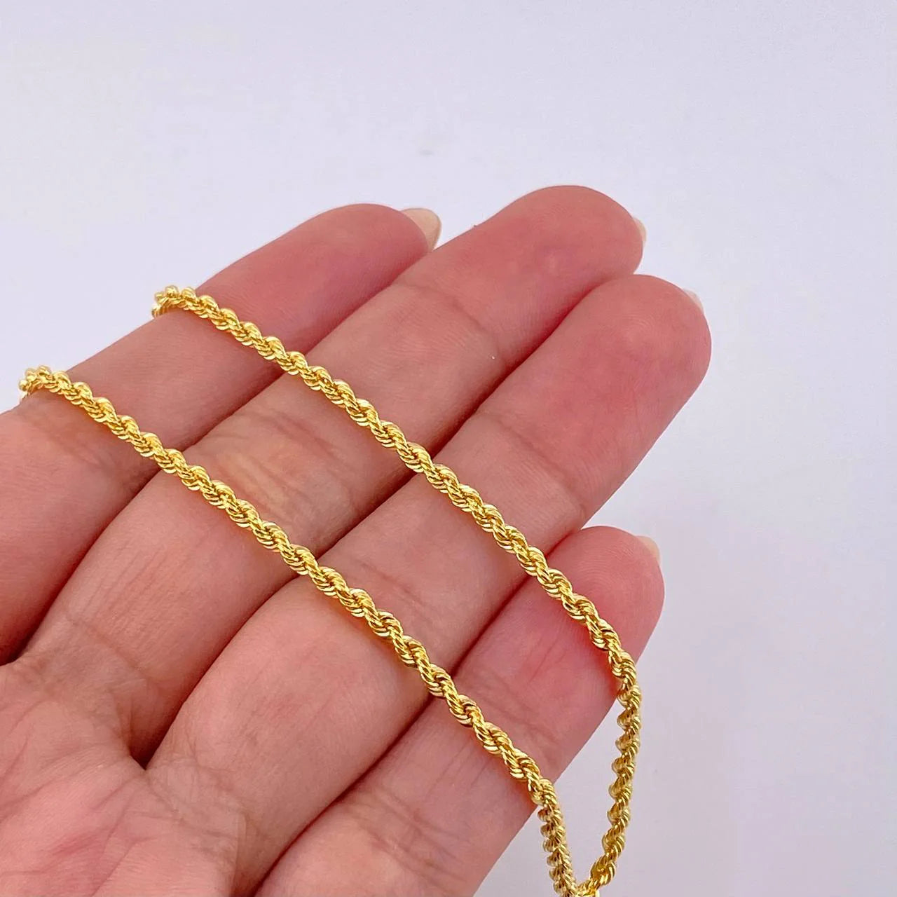 Cadena Lazo 2.55 g / 50.05 cm / 4 mm Oro Amarillo 18K