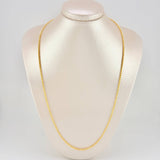 Cadena Lazo 3.95g / 60cm / 2.2mm Oro Amarillo 18K