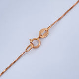 Set Cadena y Dije Veneciana + Virgen de Guadalupe 1,85gr / Oro Rosa 18K &