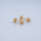 Topos Bola 0.6gr / Oro 18K $