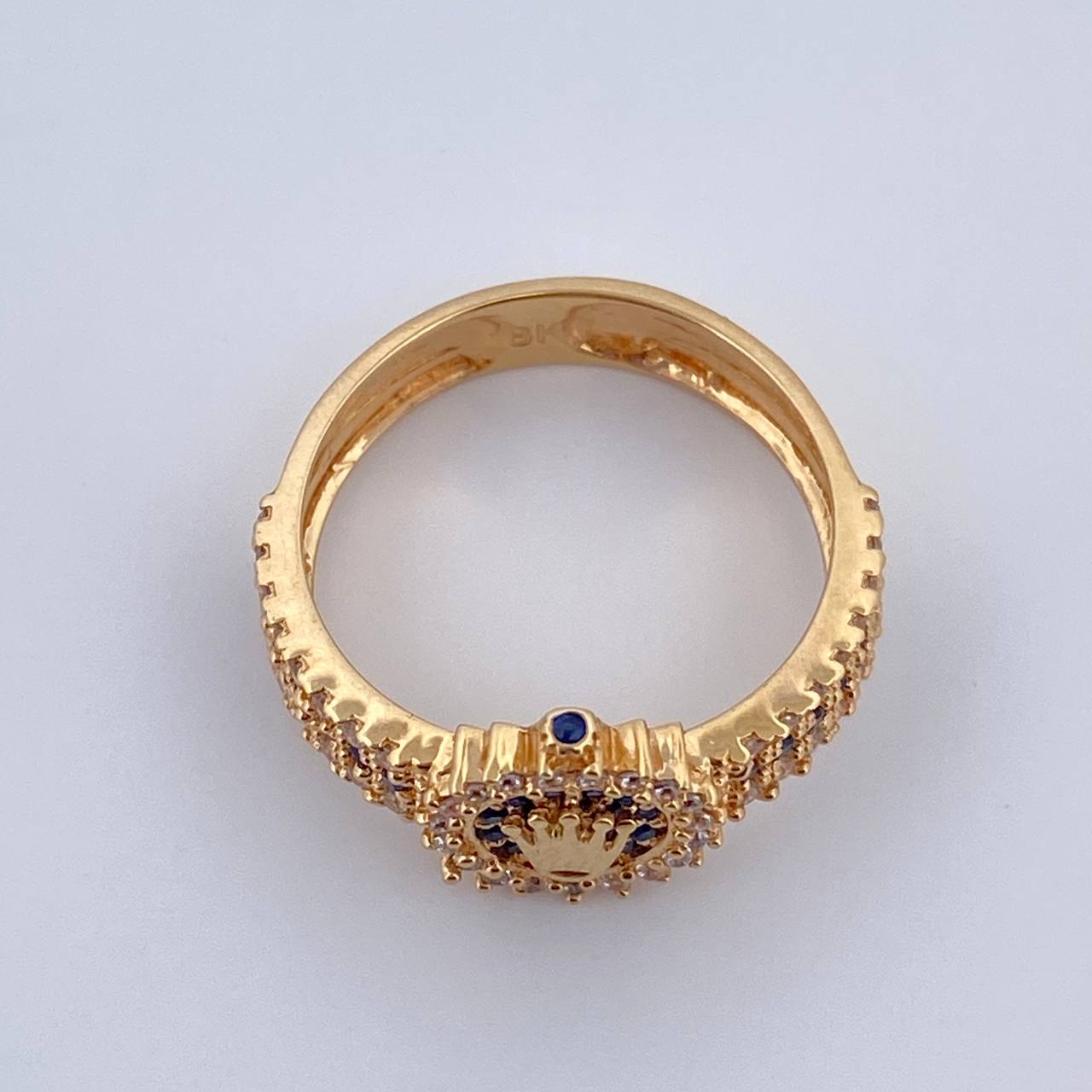 Anillo Correa Corona RX 3.5gr / T6 1/4 / Oro 18K &