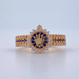 Anillo Correa Corona RX 3.5gr / T6 1/4 / Oro 18K &