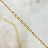 Cadena Garibaldi 1.45gr / 45cm / +3 Oro 18K *