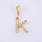 Dije Letra K 0.6gr / 1.5cm / Oro Amarillo 18K *