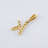 Dije Letra K 0.6gr / 1.5cm / Oro Amarillo 18K *